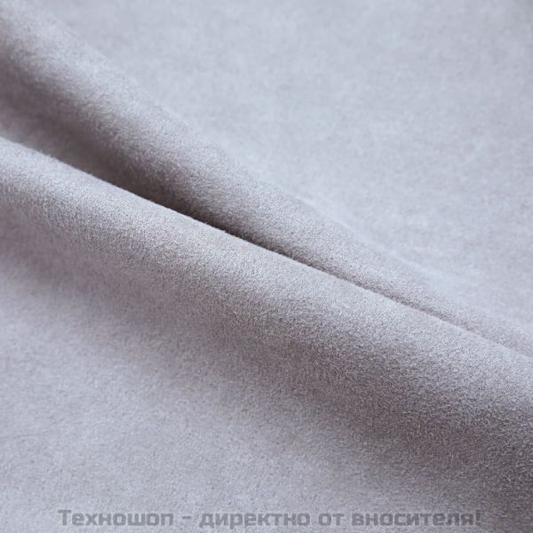 Затъмняващи завеси с метални халки, 2 бр, сиви, 140x245 см