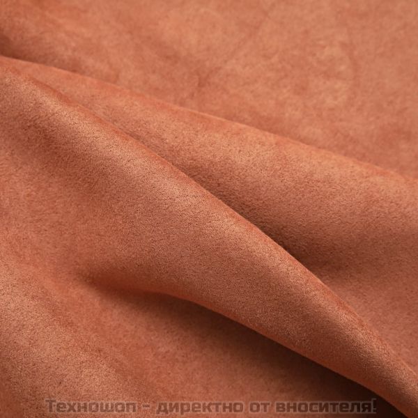 Затъмняващи завеси с метални халки, 2 бр, ръждиво, 140x225 см