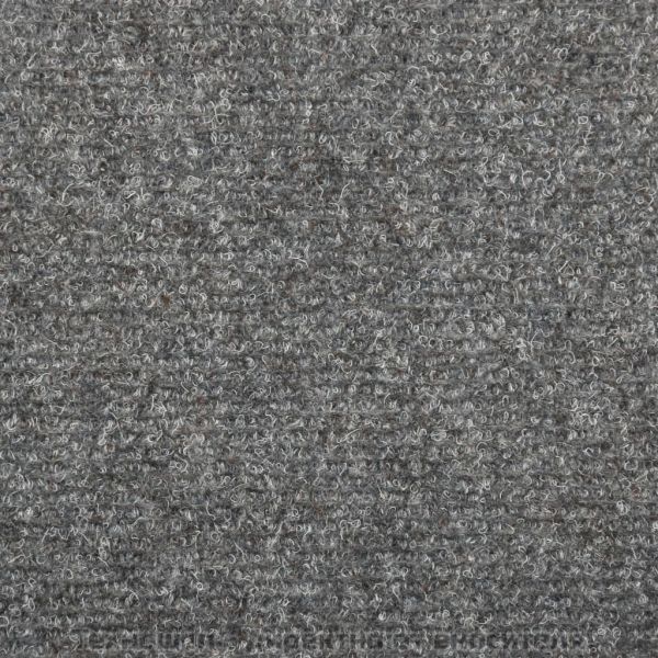 Изтривалки за стълби, самозалепващи се, 15 бр., 65x21x4 см, светлосиви, правоъгълни, кант