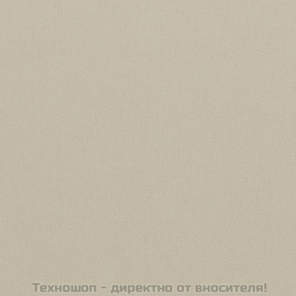 Балконски параван, бежов, 120x600 см, оксфорд плат