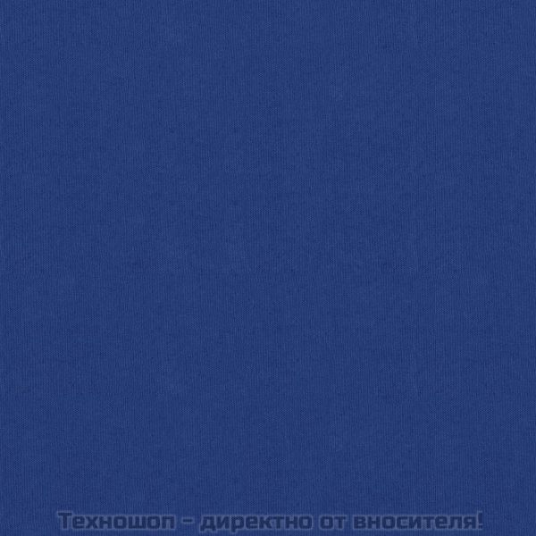 Балконски параван, син, 120x500 см, оксфорд плат