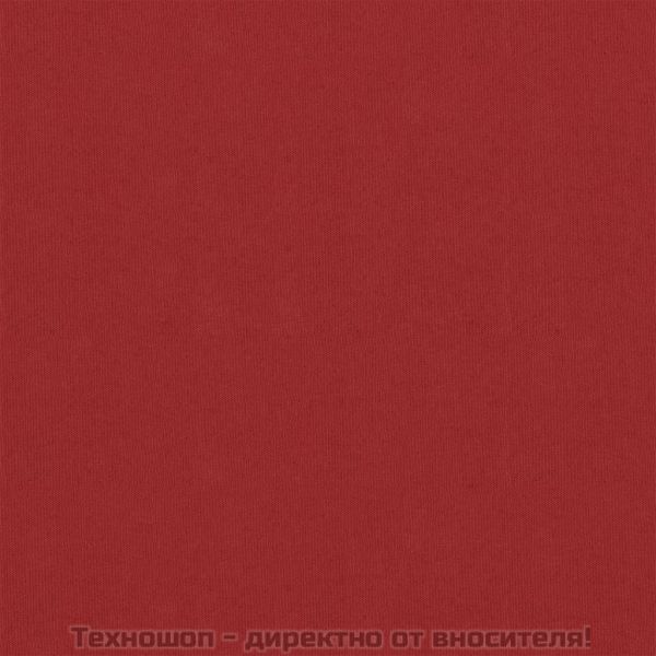 Балконски параван, червен, 120x500 см, оксфорд плат