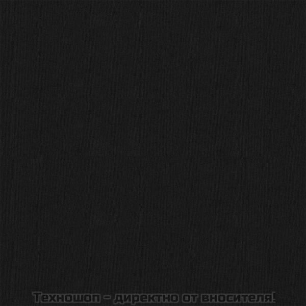 Балконски параван, черен, 120x400 см, оксфорд плат