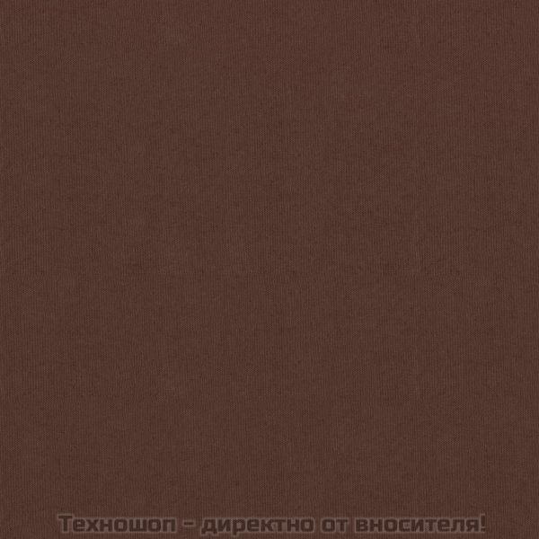 Балконски параван, кафяв, 120x500 см, оксфорд плат