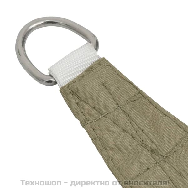 Платно-сенник, Оксфорд текстил, квадратно, 7x7 м, бежово