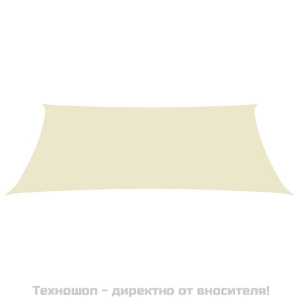 Платно-сенник, Оксфорд текстил, правоъгълно, 3x5 м, кремаво