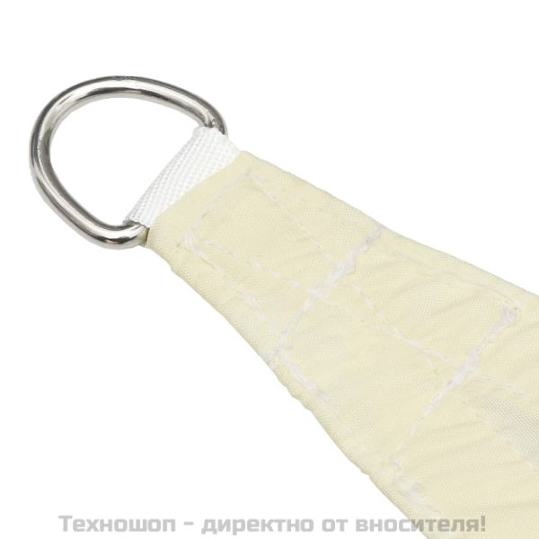 Платно-сенник, Оксфорд плат, триъгълно, 3x4x4 м, кремаво
