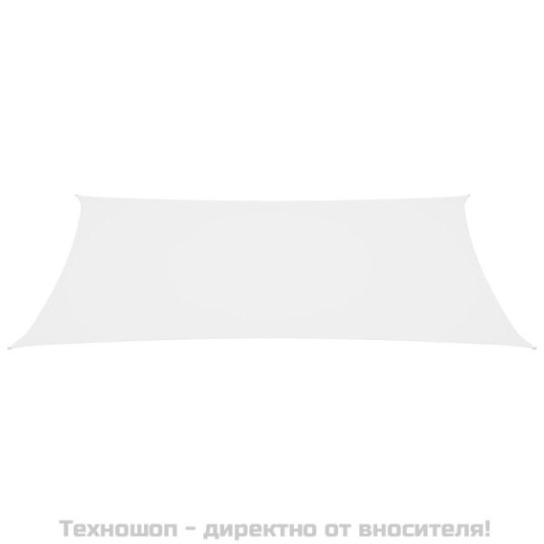 Платно-сенник, Оксфорд текстил, правоъгълно, 4x7 м, бяло