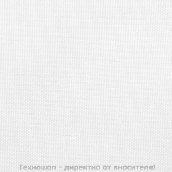Платно-сенник, Оксфорд текстил, триъгълно, 4,5x4,5x4,5 м, бяло