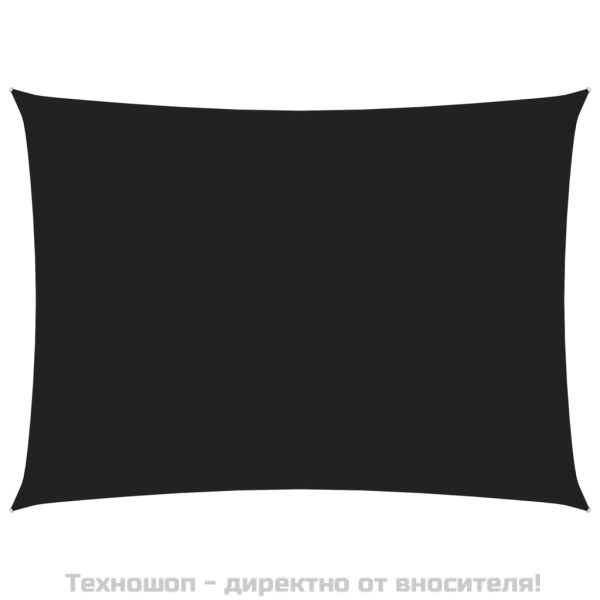 Платно-сенник, Оксфорд текстил, правоъгълно, 3,5x5 м, черно