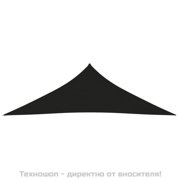 Платно-сенник, Оксфорд плат, триъгълно, 4x4x5,8 м, черно