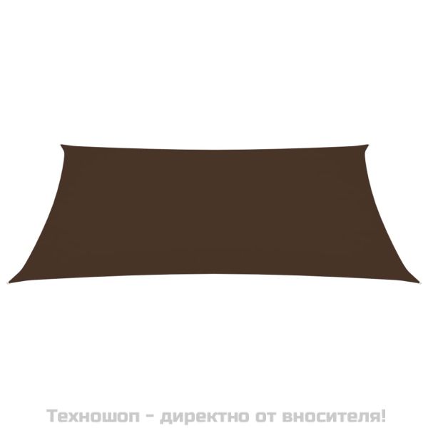 Платно-сенник, Оксфорд текстил, правоъгълно, 2x4 м, кафяво