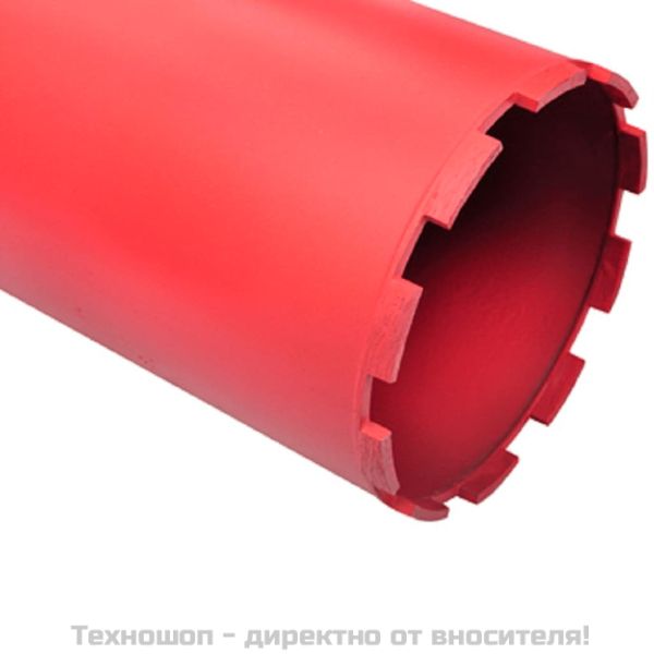 Боркорона за машина със сухо и мокро диамантено пробиване 132 x 400 мм