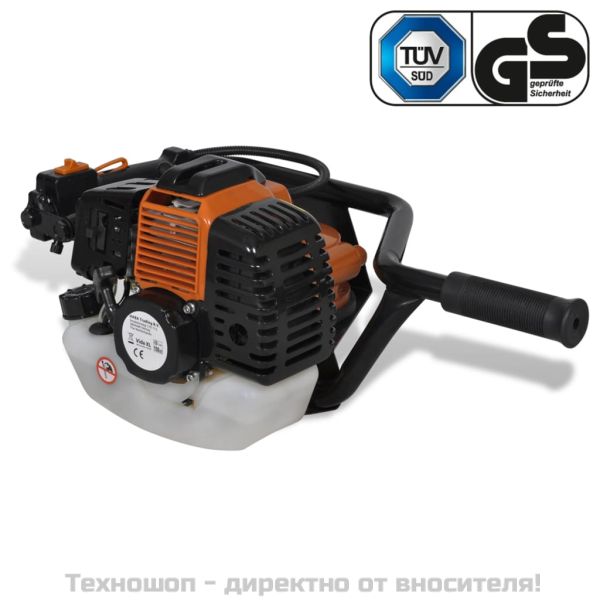 Моторен свредел за пробиване на земя, оранжев