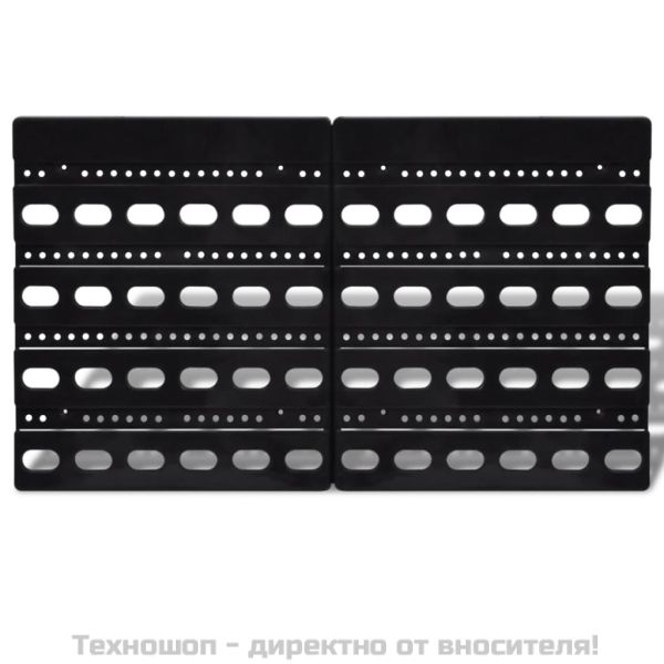 Комплект кошове за съхранение на вещи, 30 броя, цвят син и червен