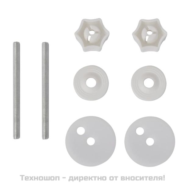 Тоалетна седалка МДФ капак с плавно затваряне изчистена черна