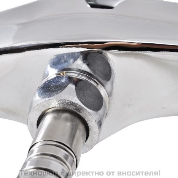 Комплект смесител с душ, хром