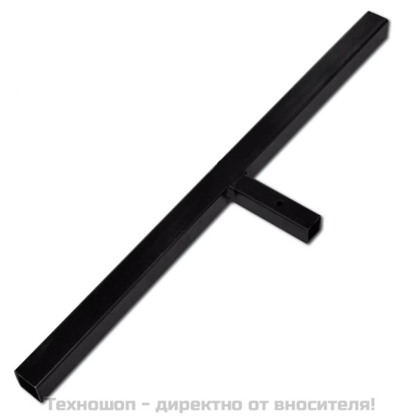 Стоманено свредло за земя с дръжка, двойна спирала, 120 мм, цвят черен