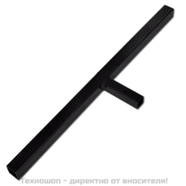 Стоманено свредло за земя с дръжка, двойна спирала, 200 мм, цвят черен