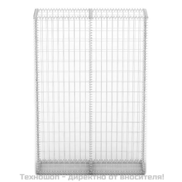 Габион кошница с капаци, поцинкована тел, 150x100x30 см