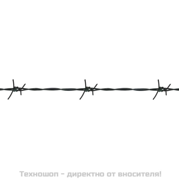 Бодлива тел на ролка, зелена, 100 м