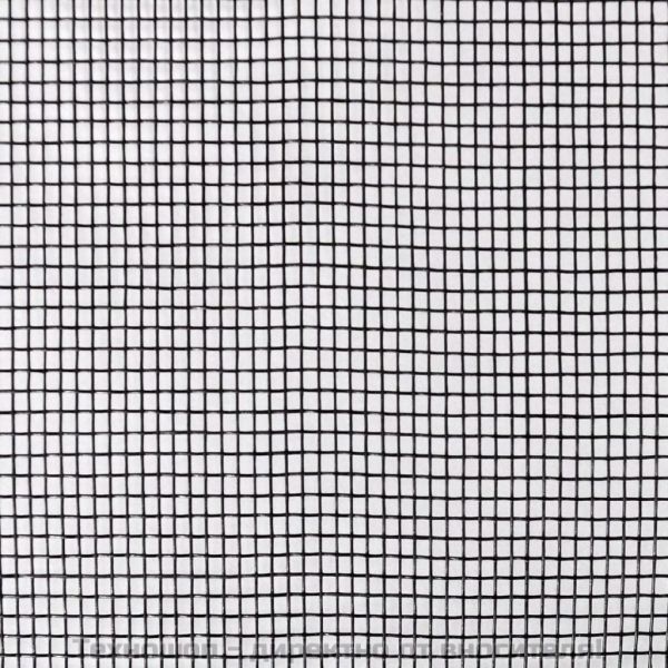 Мрежа против насекоми, фибростъкло, 100x500 см, черна