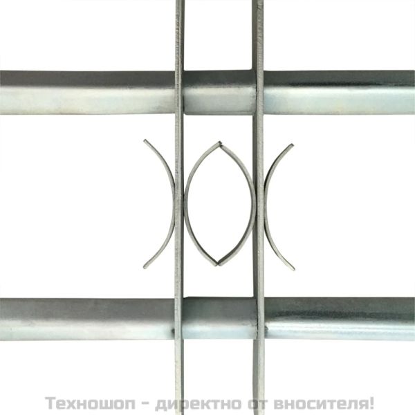 Регулируема решетка за прозорци с 2 напречни пръта 700-1050 мм