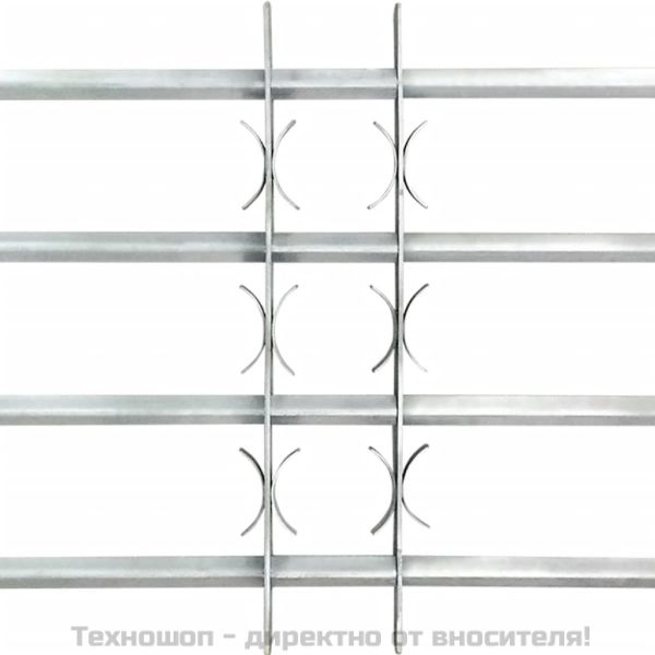 Регулируема решетка за прозорци с 4 напречни пръта 500-650 мм