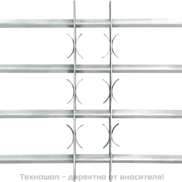Регулируема решетка за прозорци с 4 напречни пръта 700-1050 мм