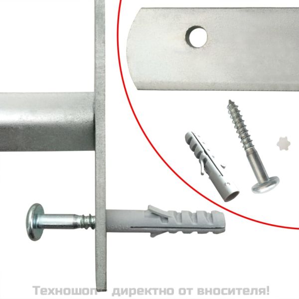 Регулируема решетка за прозорци с 4 напречни пръта 1000-1500 мм