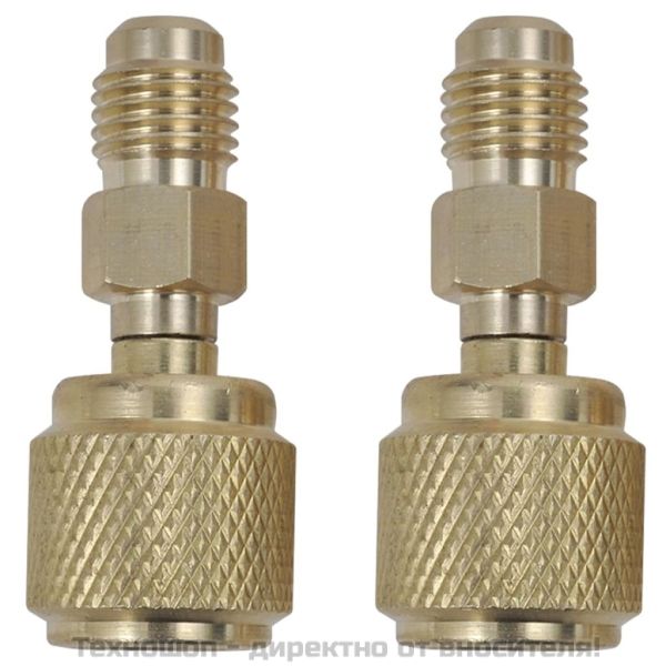 4-посочен комплект преходи за колекторен манометър