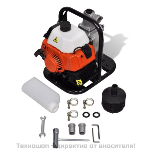 Бензинова водна помпа 2-тактова 1,2 kW 0,95 л