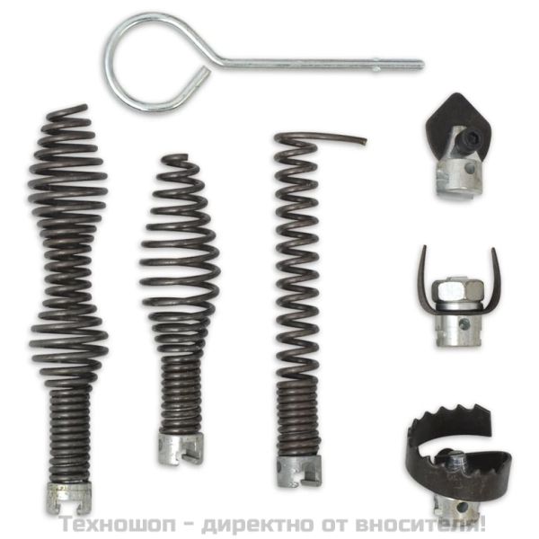 Машина за почистване на тръби, 250 W, 15мх16мм, 4,5мх9,5мм