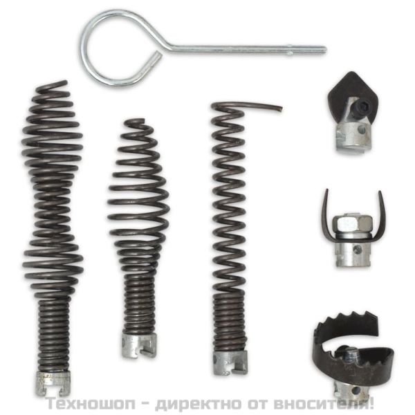 Машина за почистване на тръби, 250 W, 12,5мх16мм, 4,5мх9,5мм