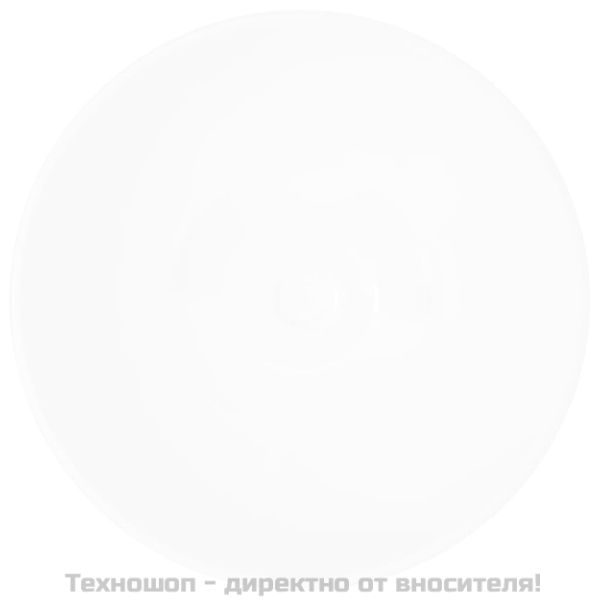 Кръгла керамична бяла мивка с корито