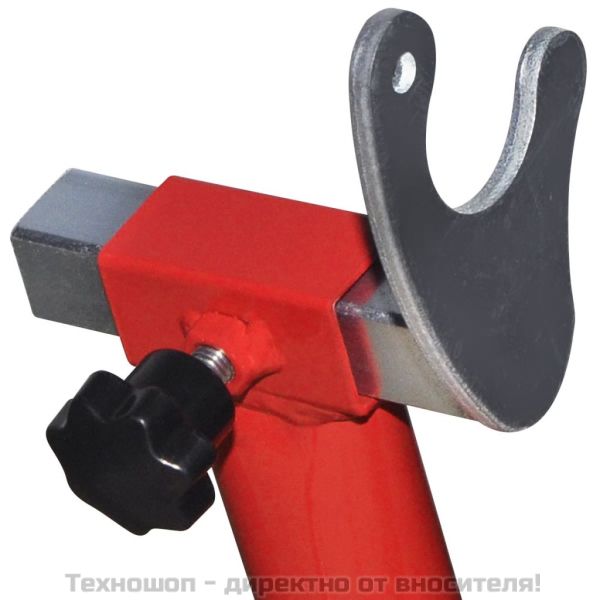 Задна стойка за мотоциклети, червена