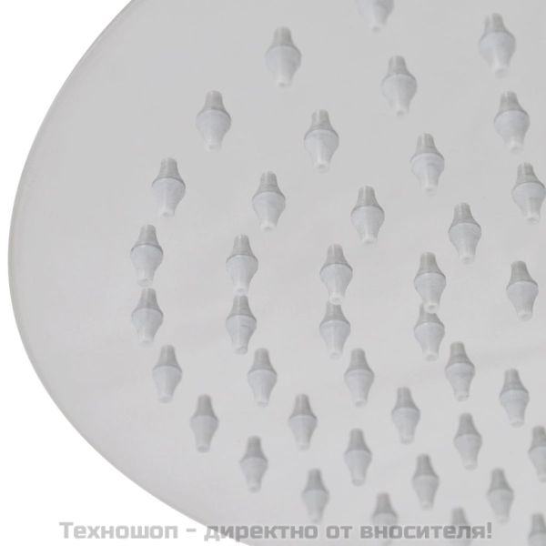 Душ пита от неръждаема стомана, 30 см, кръгла