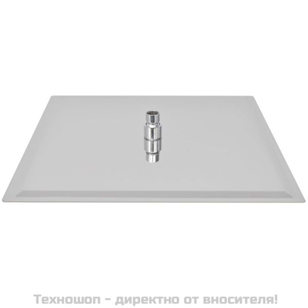 Душ пита от неръждаема стомана, 40x40 cм, квадратна