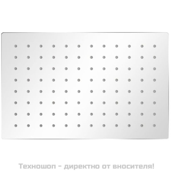 Душ пита от неръждаема стомана, 20x30 cм, правоъгълна
