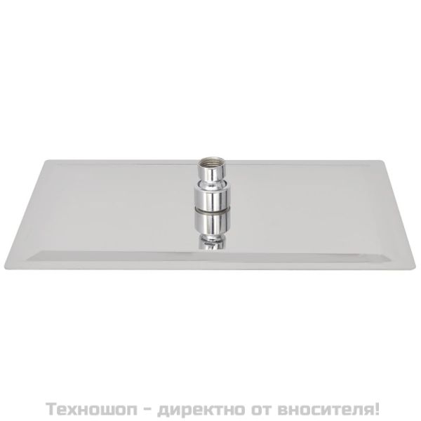 Душ пита от неръждаема стомана, 20x30 cм, правоъгълна