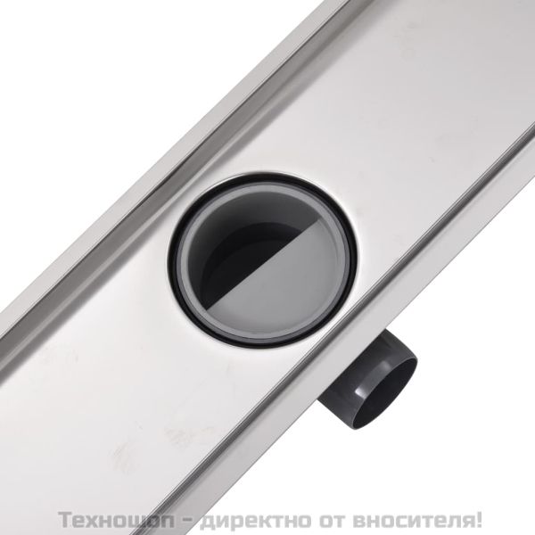 Линеен душ канал, 530x140 мм, неръждаема стомана