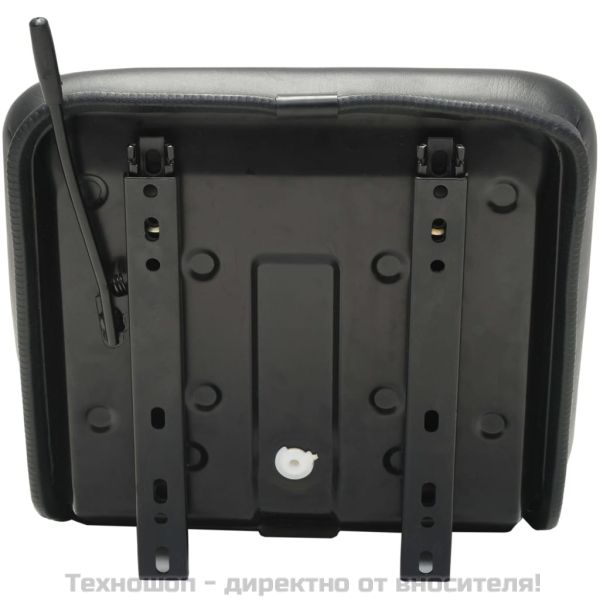 Универсална седалка за трактор, черна