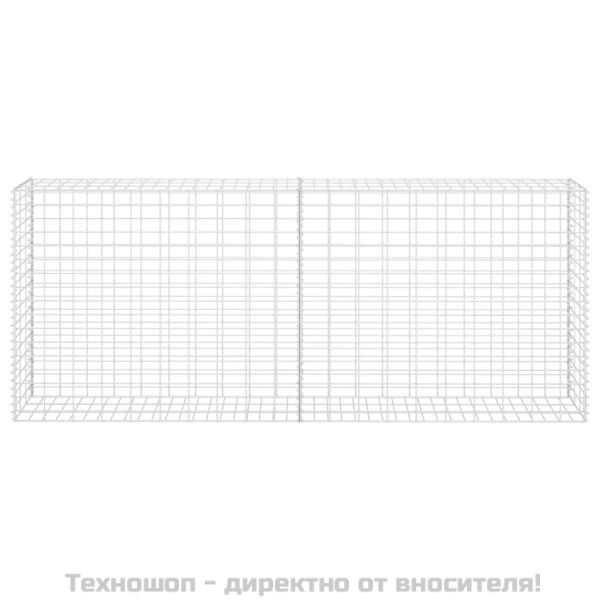 Габионна кошница, поцинкована стомана, 85x30x200 см