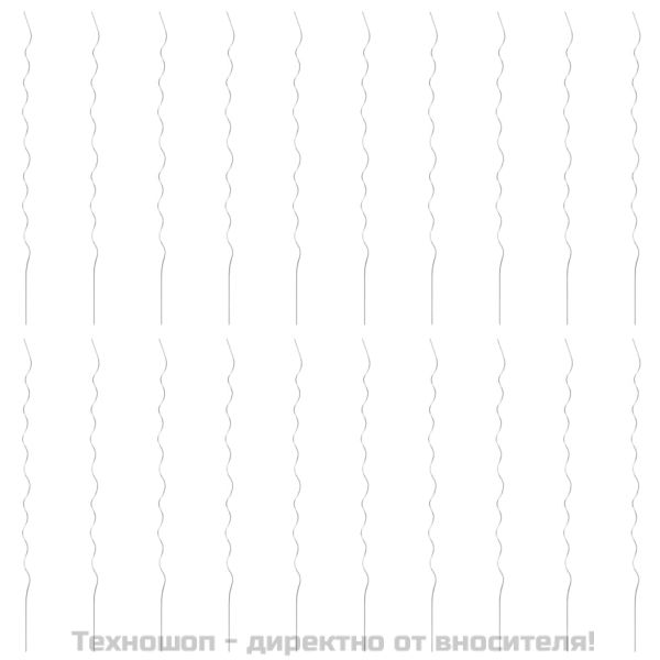 20 бр Спирални колчета за растения, 170 см, поцинкована стомана