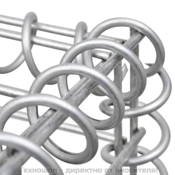 Хексагонален габион повдигната леха, 100x90x50 cм