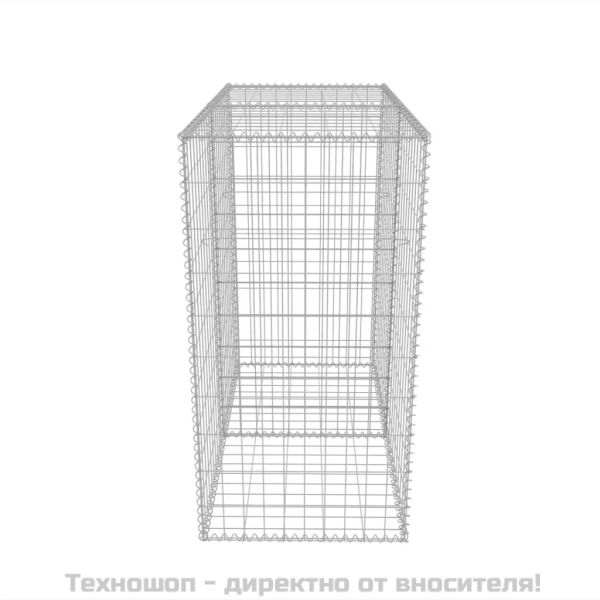 Габионна кошница, стомана, 100x50x100 cм