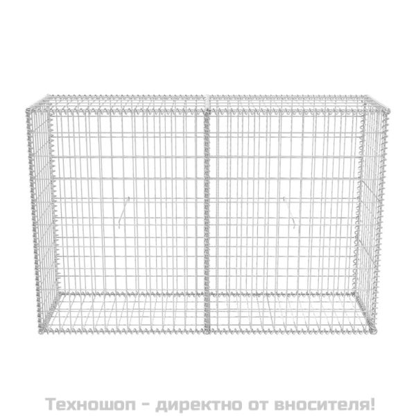 Габионна кошница, стомана, 150x50x100 cм