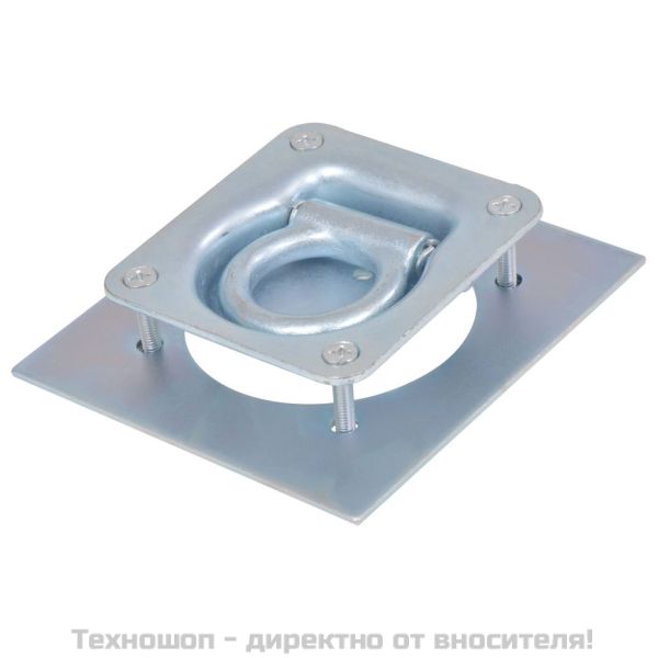 Укрепващи пръстени за товар, 6 бр, поцинкована стомана, 2000 кг