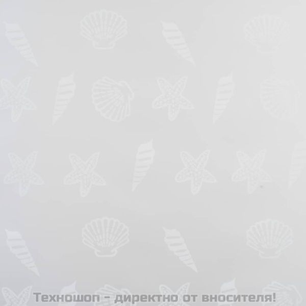 Ролетна щора за баня, 80x240 см, морски звезди