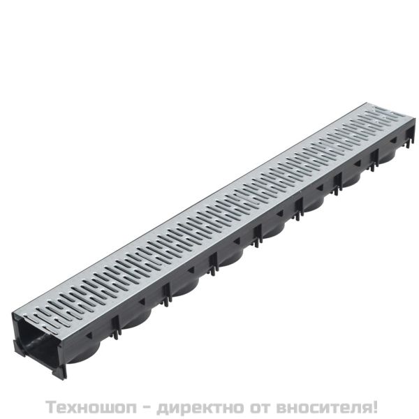 Дренажни канали, 3 бр, поцинкована стомана, 3 м